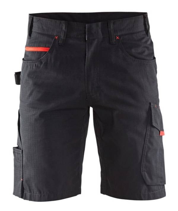 Blakläder Service Short 1499-1330-9956 Zwart / Rood C48