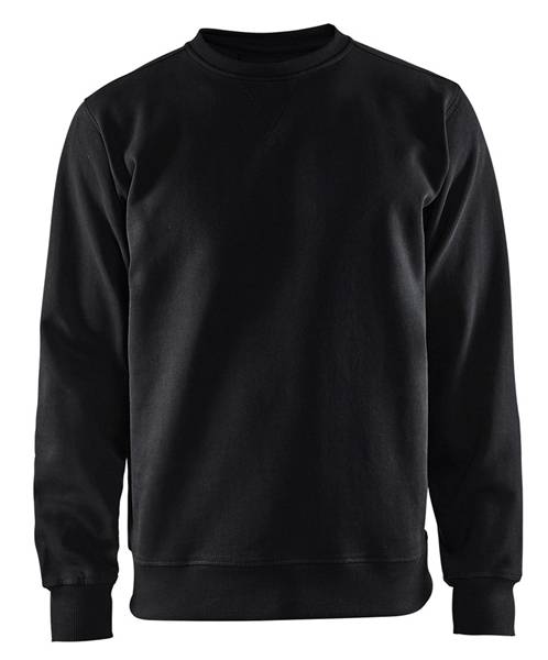 Blakläder Sweater Jersey Ronde Hals Zwart Mt. 3Xl-0