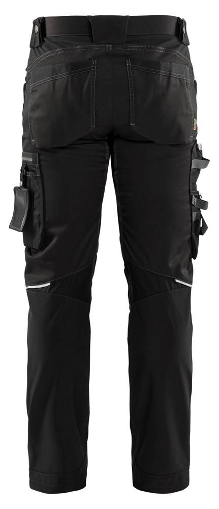 Werkbroek Met Stretch 1799-1860-9900 Zwart C56-1