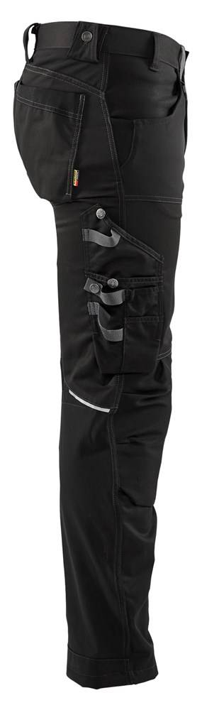 Werkbroek Met Stretch 1799-1860-9900 Zwart C56-3