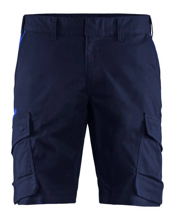 Blakläder Industrie Short Met Stretch Marine / Korenblauw C48