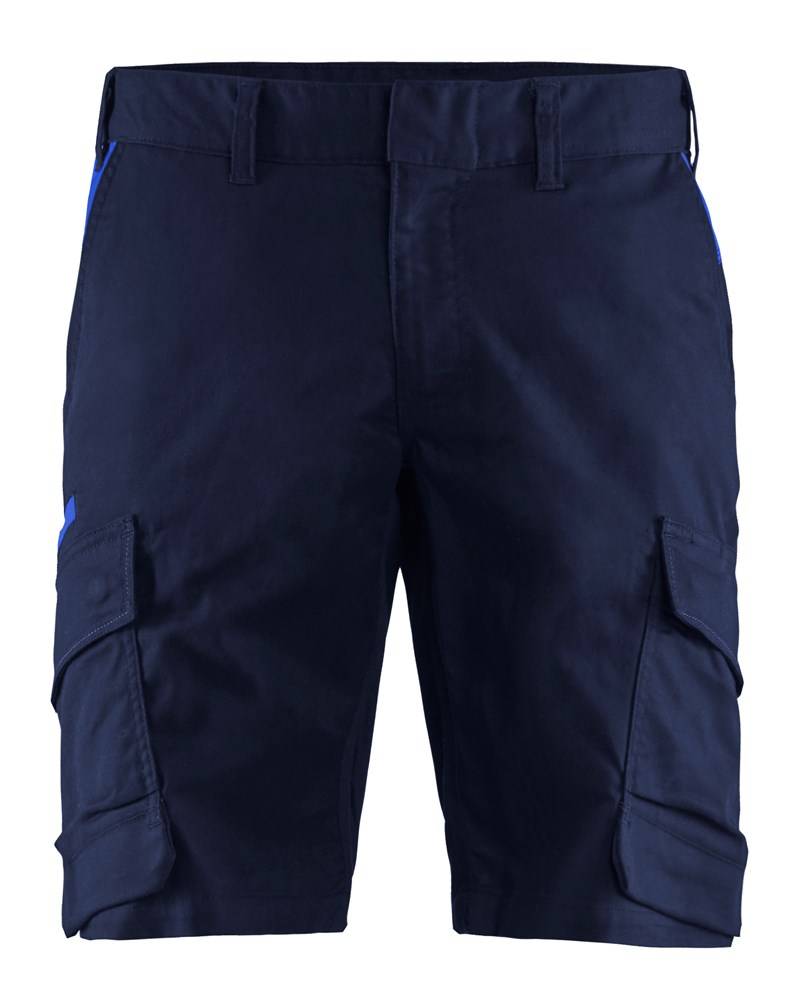 Blakläder Industrie Short Met Stretch Marine / Korenblauw C48-0