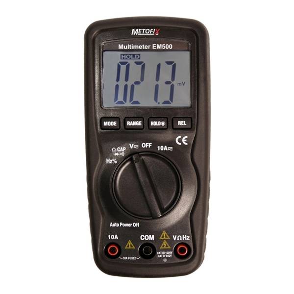 LEVELFIX Multimeter Digitale Metofix Em500-0