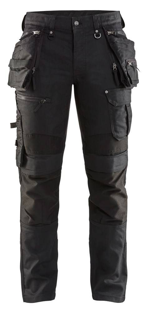 Blakläder Werkbroek Denim Stretch X1900 Zwart / Zwart C56-0