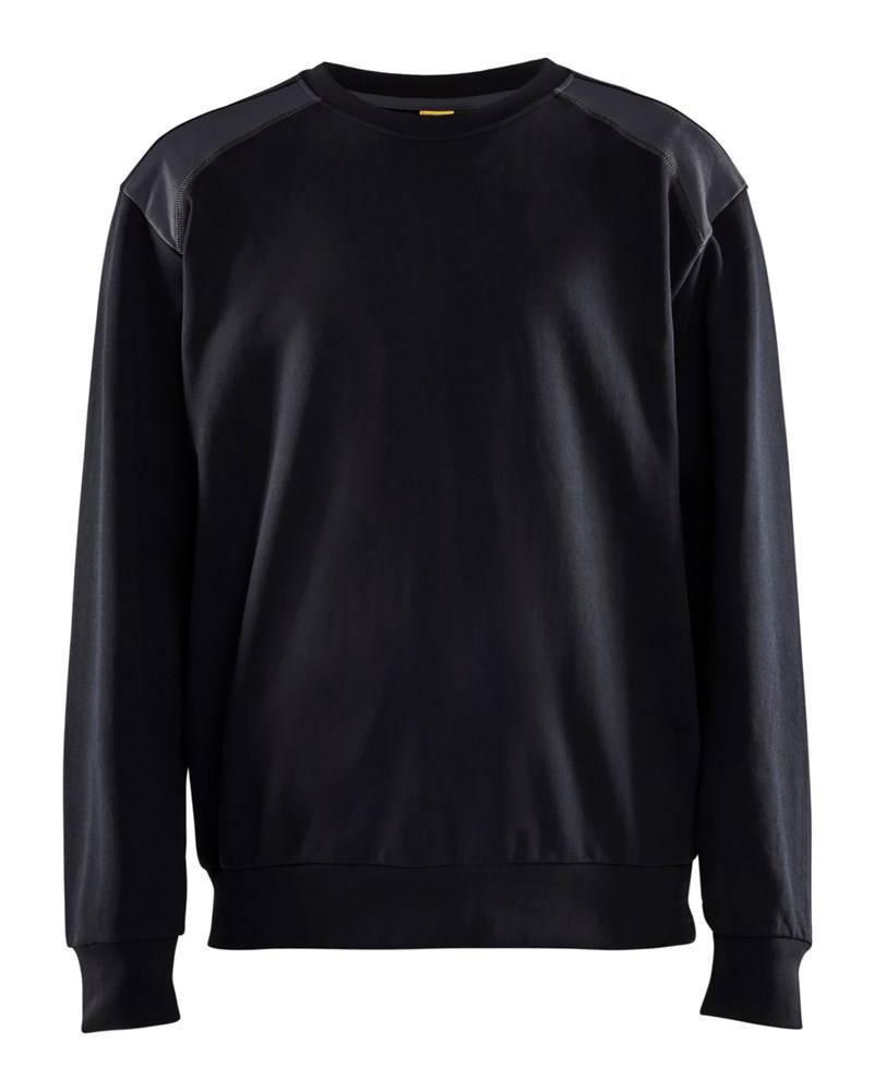 Blakläder Sweater Bi-Colour 3580 Zwart / Medium Grijs M-0