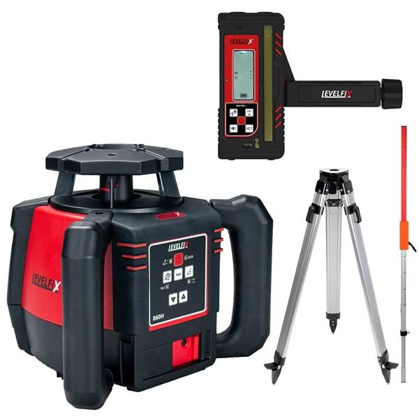 Bouwlaser Levelfix 860H Horizont. Volautomatisch-0