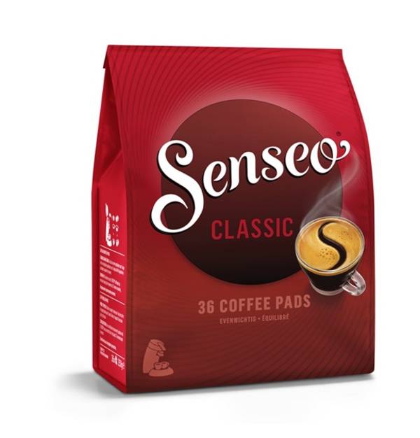 DOUWE EGBERTS Koffie D.E. Senseo    Classic    2326      Zak=36 St