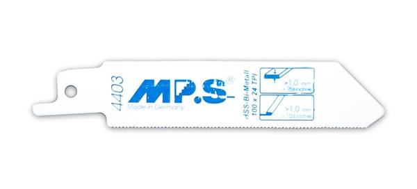 Reciprozaagblad Mps Rvs Tot 3Mm 100Mm. Mps4403-0
