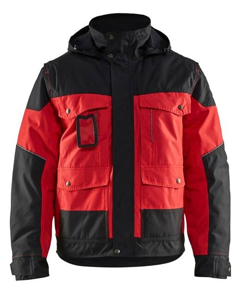 Blakläder Winterjas 4886-1977-5699 Rood / Zwart Mt. S-0