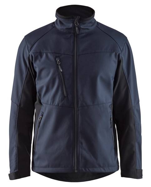 Blakläder Softshell Jack 4950-2516-8699 Marineblauw / Zwart M-0