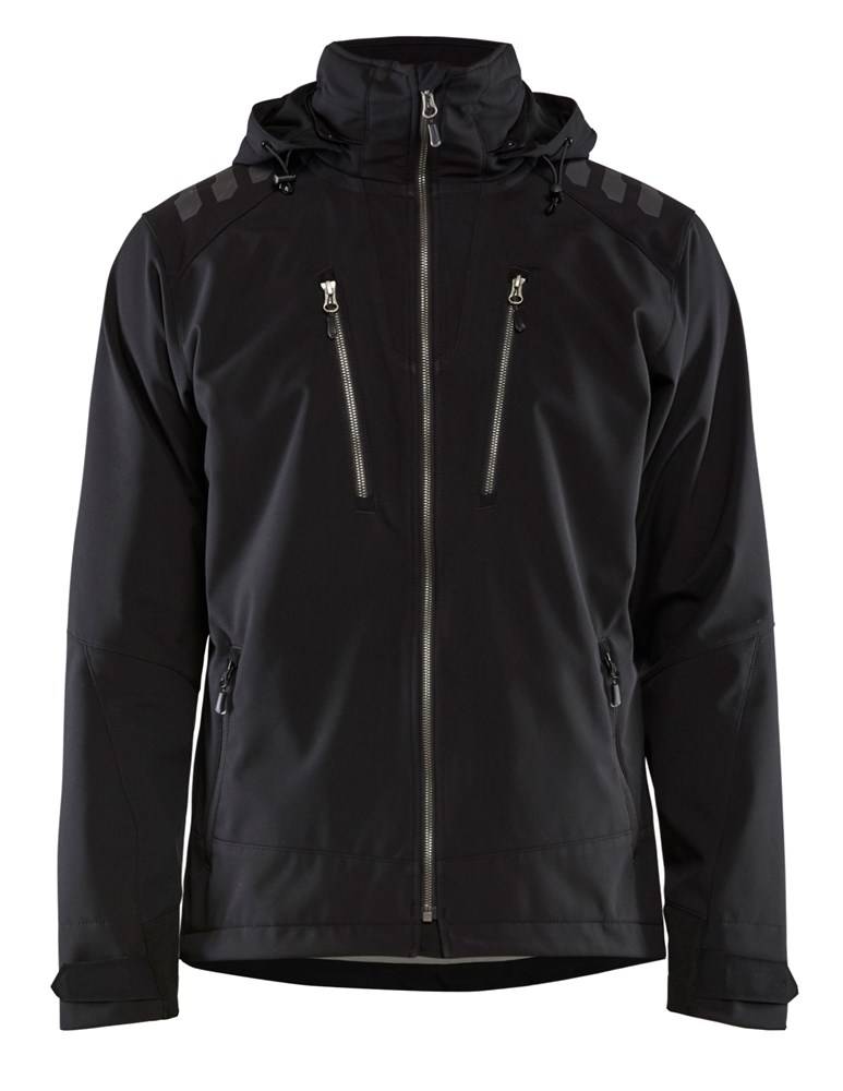 Blakläder Softshell Jack 4749-2513-9900 Zwart Mt. M-0