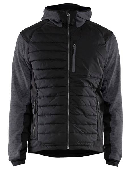 Blakläder Hybride Jack 5930-2117-9899 Donkergrijs / Zwart Mt.L-0