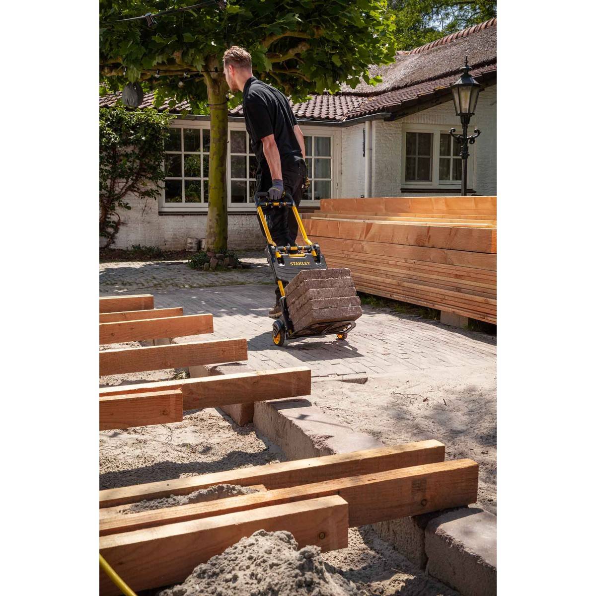 Stanley by Black & Decker SXWTD-FT585 2-in-1 Vouwtrolley, Laadcapaciteit 137 kg-4