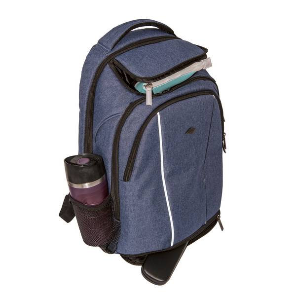 WEDO Rugzak in denimblauw met comfortabele eigenschappen