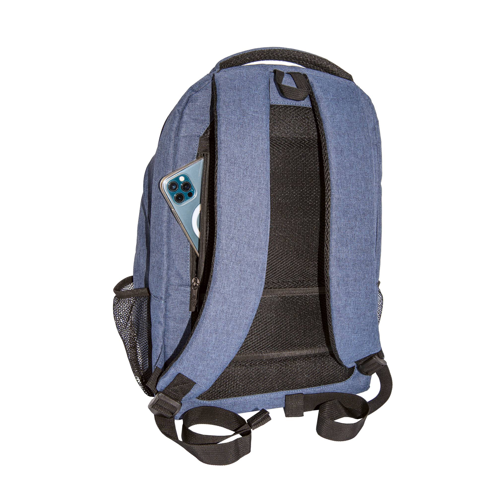 WEDO Rugzak in denimblauw met comfortabele eigenschappen-1