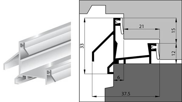 ELLEN Dorpelstrip Anb11 / Lengte 300 Cm.-0