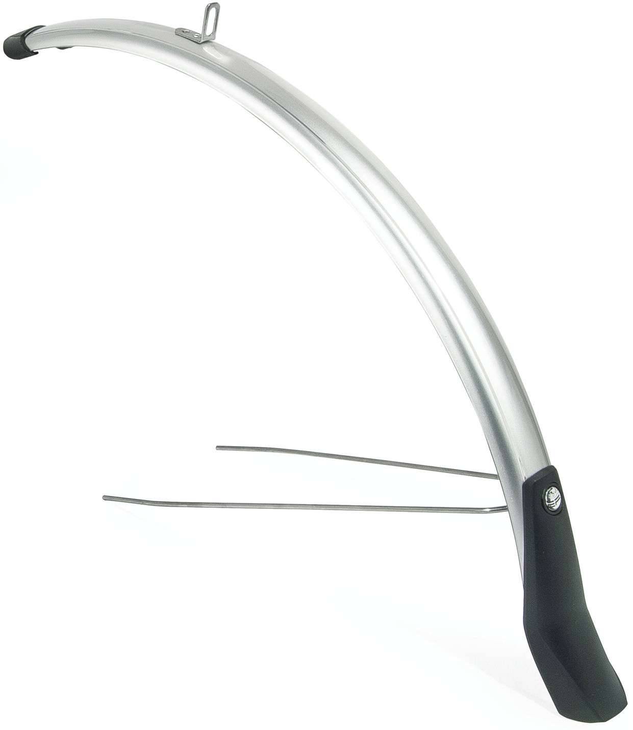 Voorspatbord Eurofender Snello 28" x 51 mm - zilver-0