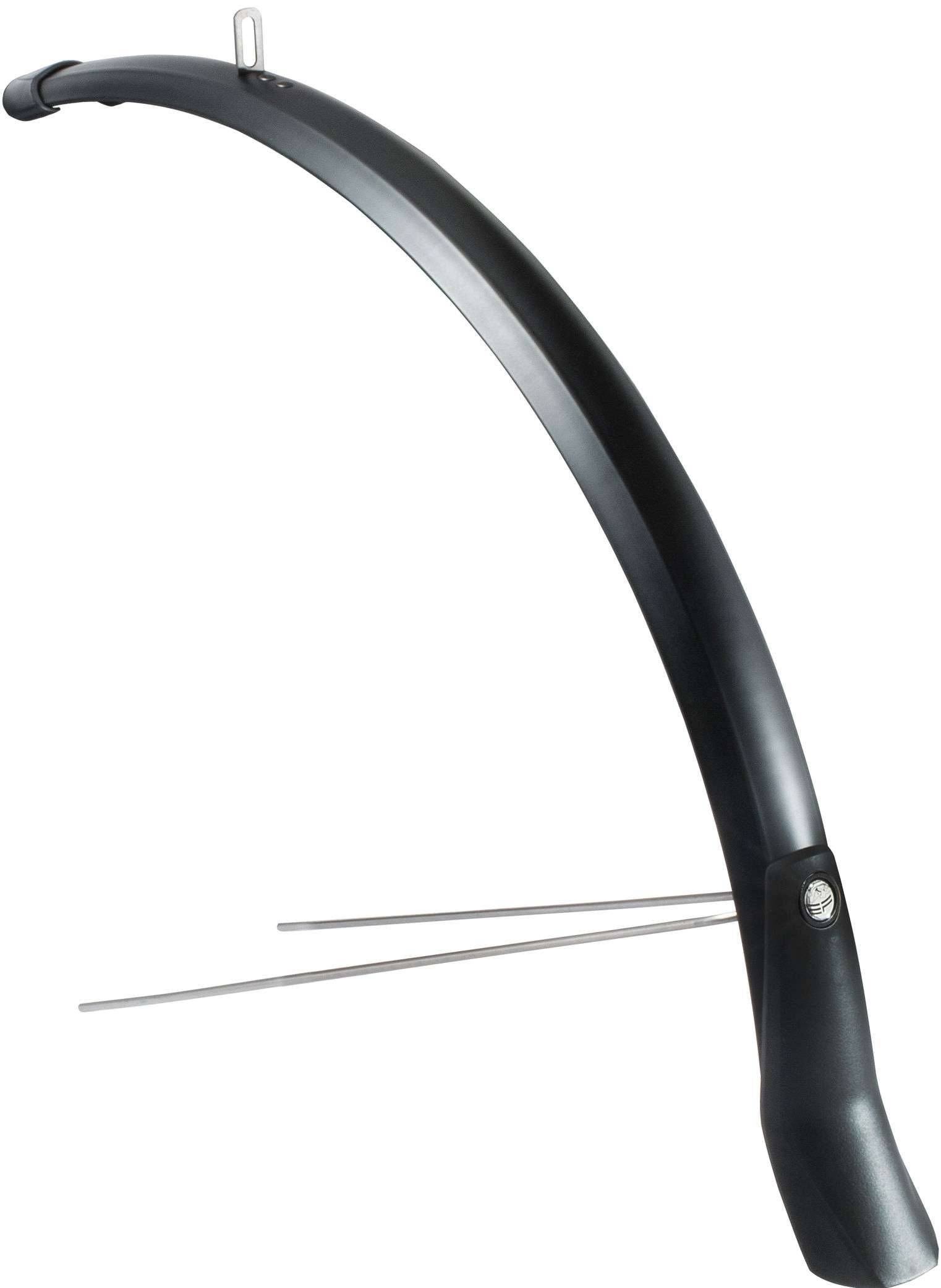 Voorspatbord Eurofender Snello 28" x 51 mm - mat zwart-0