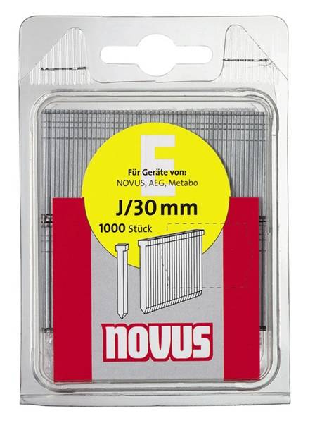 Novus Tools Brads Mini Novus J-16 16Mm Verz. Shop Box - 1000 stuks-0