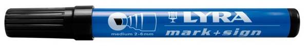 LYRA Bleistiftfabrik Viltstift Zwart Lyra-0