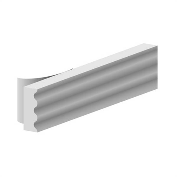 Tochtprofiel Ellen Flex K Wit Zelfkl. Rol=7.5Mtr-0