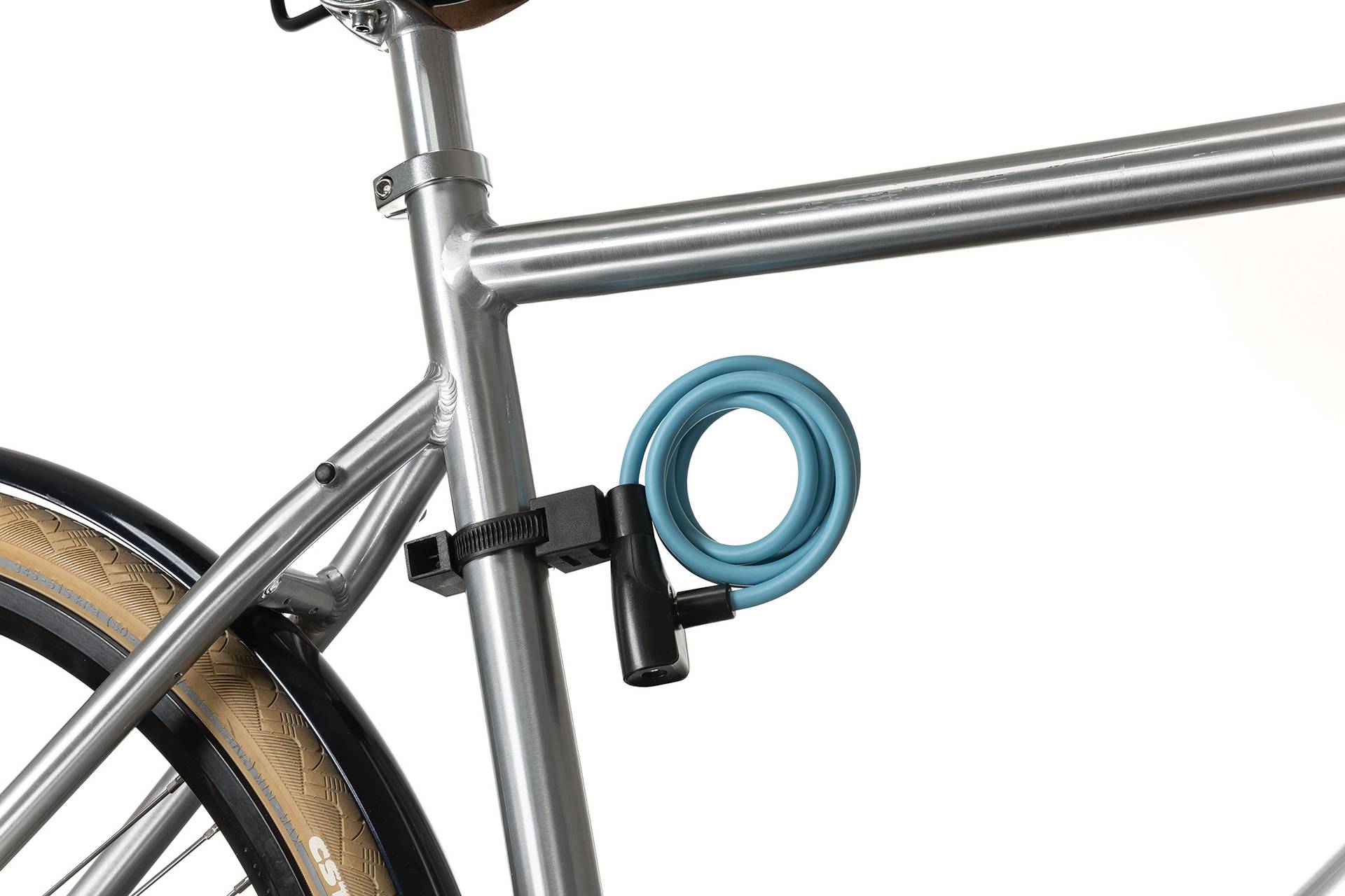 AXA Resolute Kabelslot 120/8 petrol blauw-2