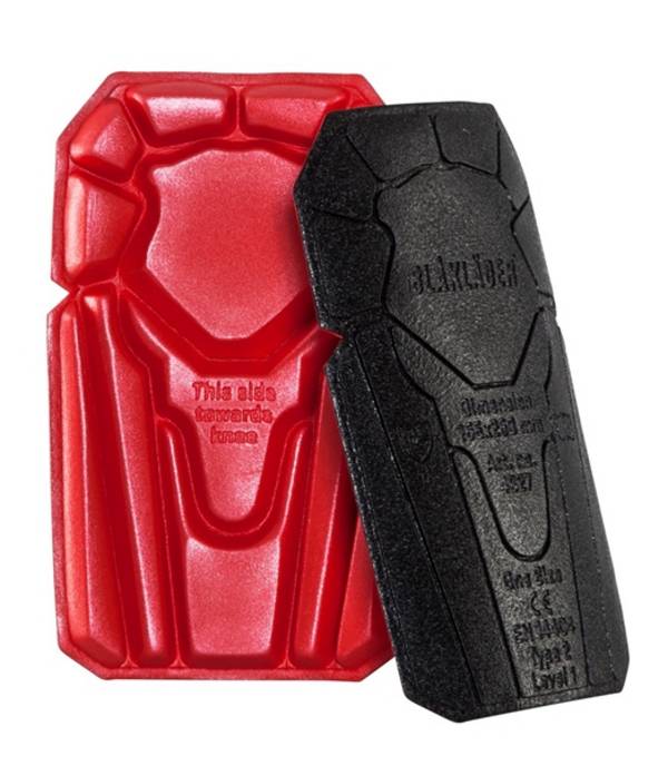 Blakläder Kniebeschermer Kniestuk 4027-1203-9956 Rood / Zwart