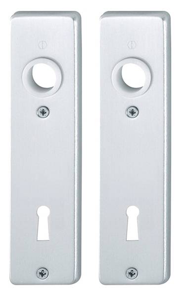 Kortschild 202Kp Hoppe F1 M/Sleutelgat 56Mm.-0