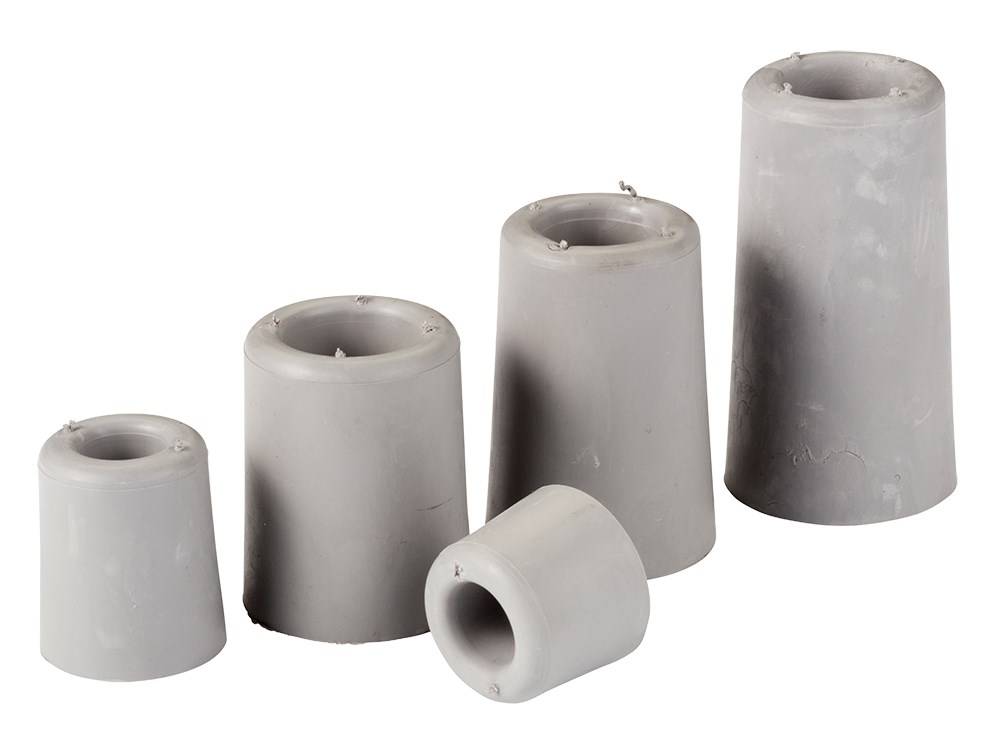Deurbuffer Tpe Rubber Grijs Uv-Bestendig 35Mm-0