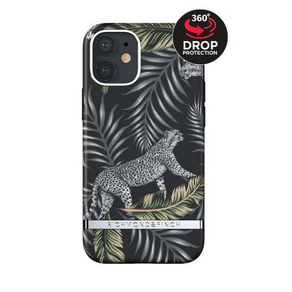 Richmond &amp; Finch Richmond & Finch Freedom Series One-Piece Apple iPhone 12 Mini Silver Jungle