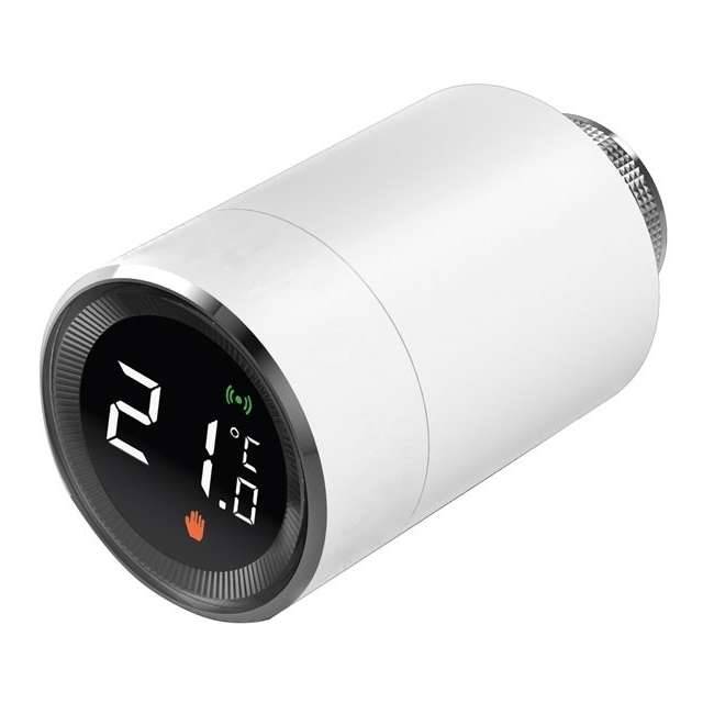 Alecto Smart Zigbee Radiator Thermostat White-0