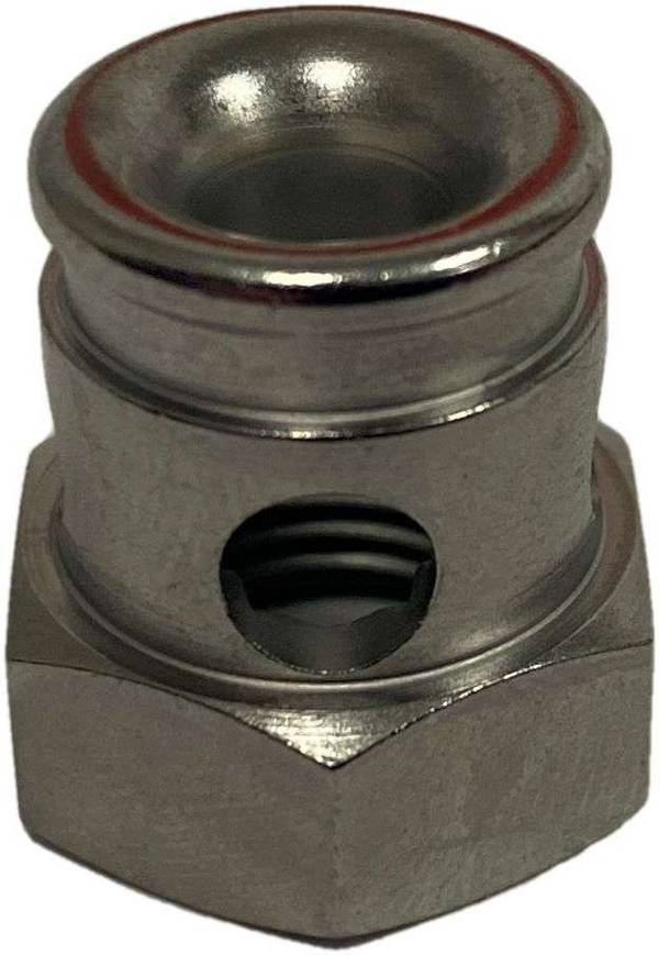 Geleidingsmoer Sturmey Archer rechts voor as voor S3X naven - kort - HMN420
