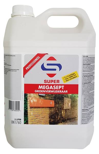 SUPERCLEANERS Groenverwijderaar Megasept Super 5L-0