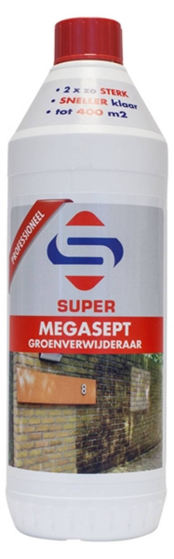 SUPERCLEANERS Groenverwijderaar Megasept Super 1L