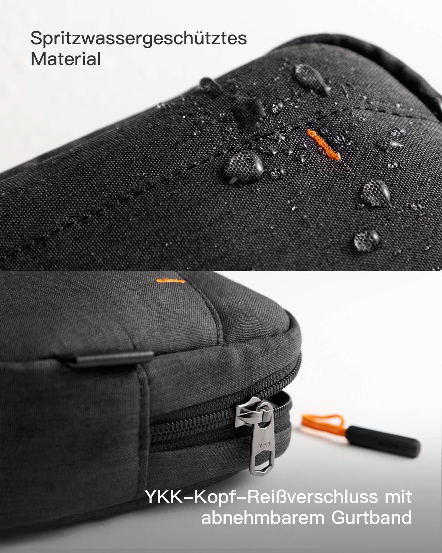 Inateck AB03012 Opbergtas Rechthoekig Gerecycled polyethyleentereftalaat (rPET) Zwart-3