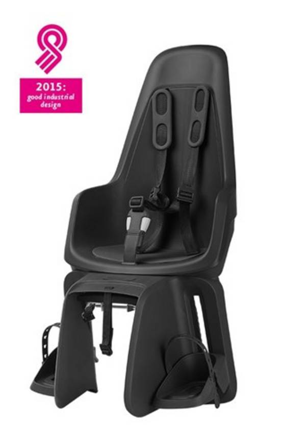 Kinderzitje achter Bobike One Maxi E-BD - urban black