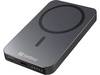 Sandberg Magnet Wireless Powerbank 5000mAh ALU is een superslimme powerbank met meerdere oplaadfuncties