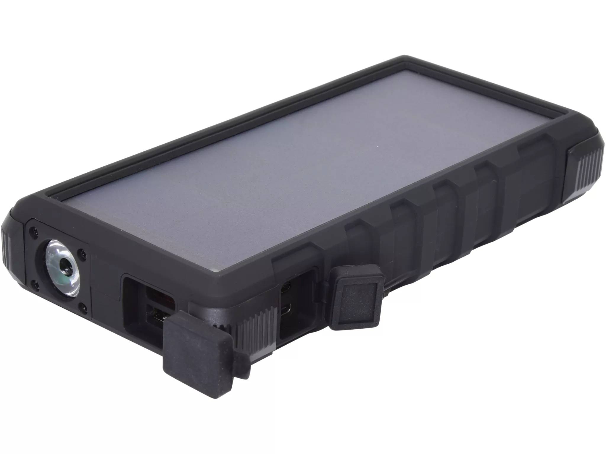 Sandberg Outdoor Solar Powerbank 24000 mAh ngebouwde zonnecellen snel opladen-0