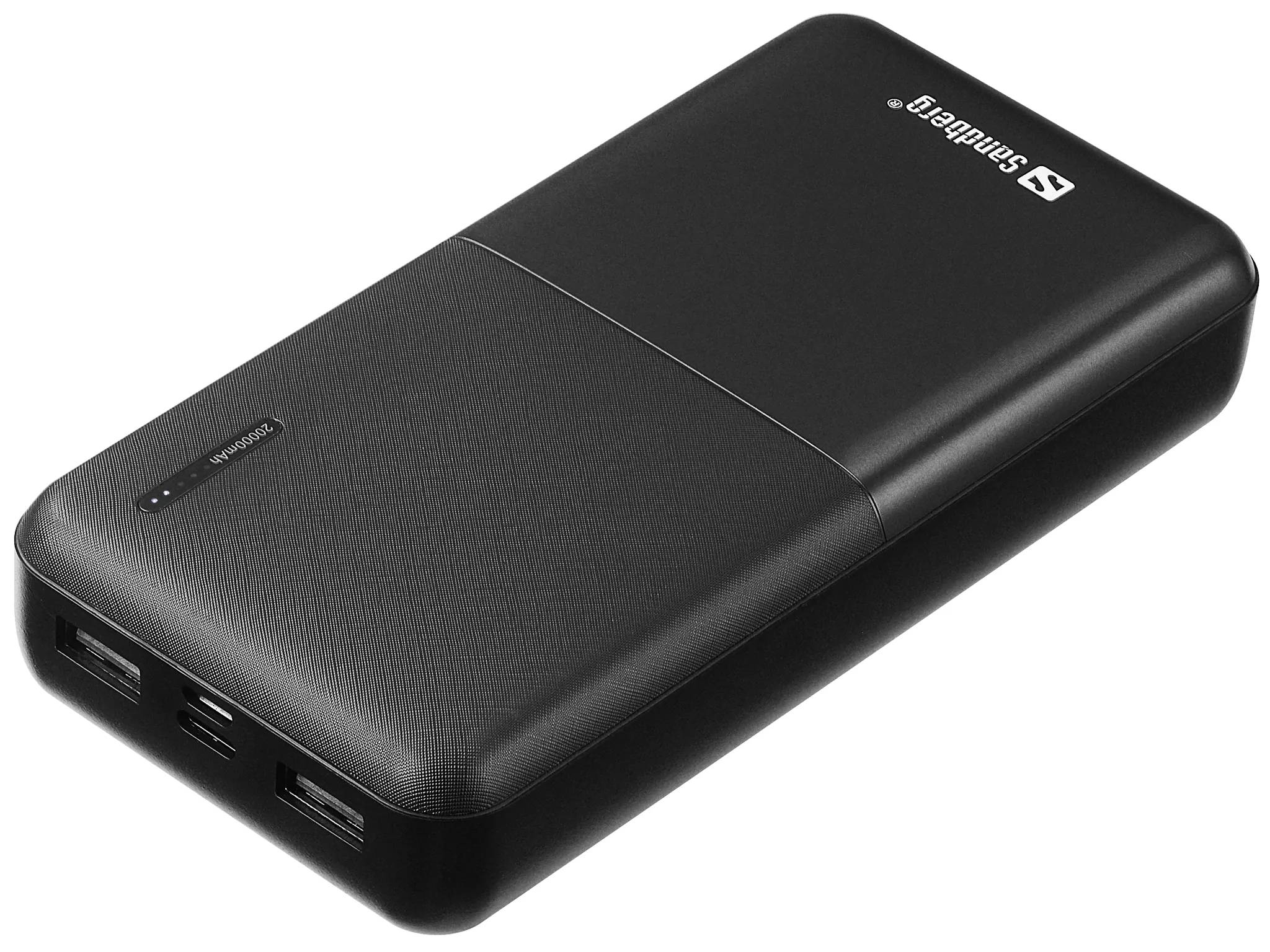 Sandberg Saver Powerbank 20000 mAh 3 apparaten tegelijk laden-0