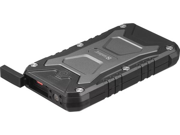 Sandberg Outdoor Power Bank 10000 mAh zullen uw telefoon of andere draagbare apparaten nooit zonder stroom zitten