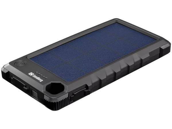 Sandberg Outdoor Solar Powerbank 10000 mAh supercompact en licht, IP66-omhulsel voor extreme omstandigheden