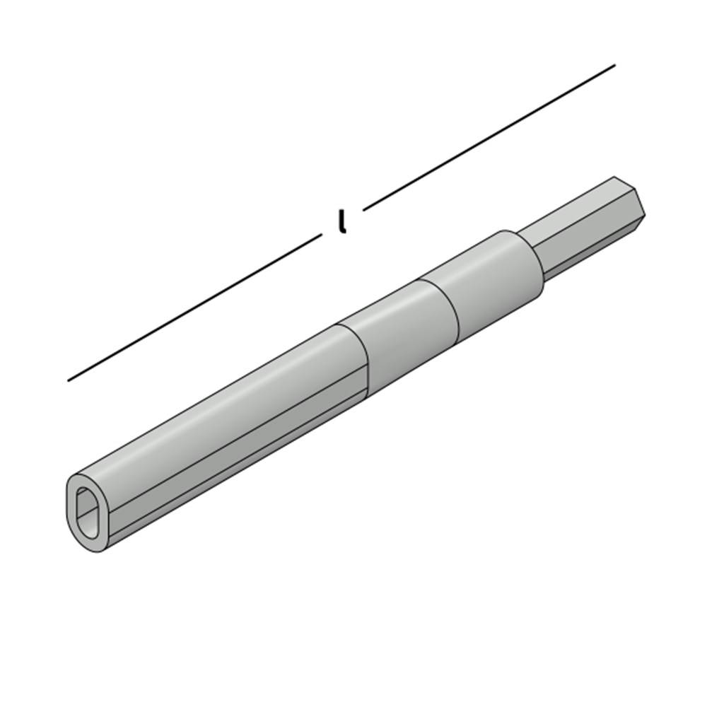 GB Indraaihulpstuk 120Mm Voor Uni Hsb- Boorspouwank 4Mm-1