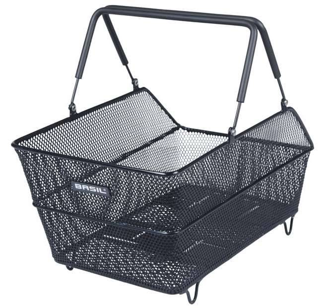 Fietsmand Basil Cento achtermand Multisysteem NX - zwart-0