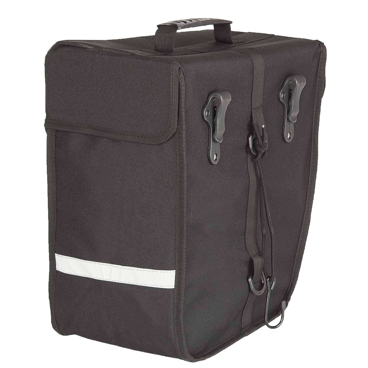 Enkele fietstas links M-Wave Amsterdam - 18 liter - zwart-0
