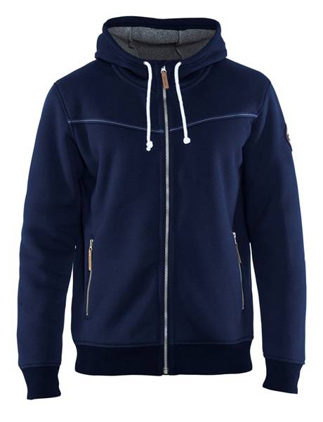 Blakläder Hoodie Warme Voering 4933-2514-8900 Marine Mt.Xl-0
