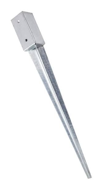 Paalhouder Puntpaal Verzinkt 151X151mm L=900-0