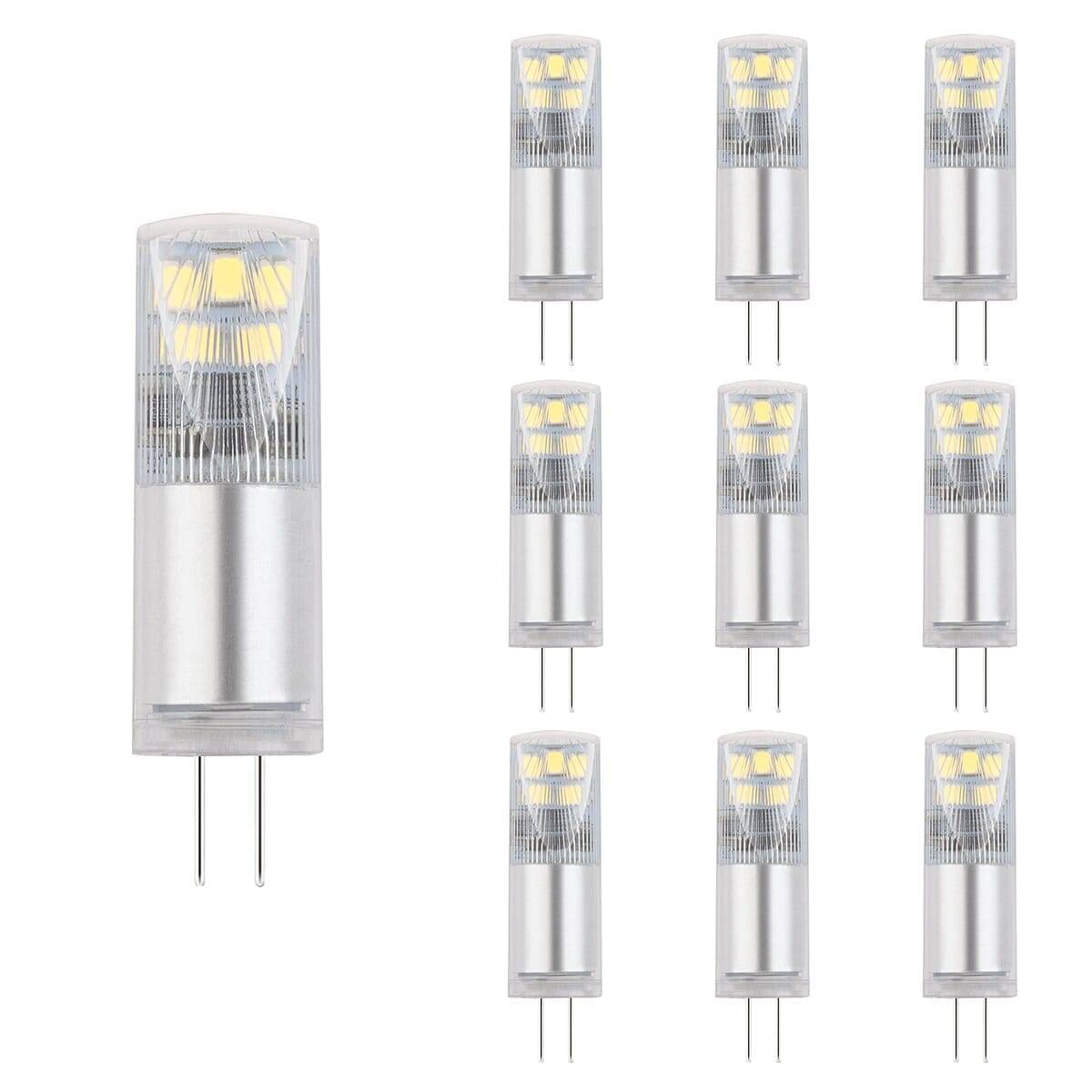 Modee LED Insteeklamp G4 Helder - 1.8W 200lm 4000K - Neutraalwit - Vervangt 21W - 12V - 10 stuks-0
