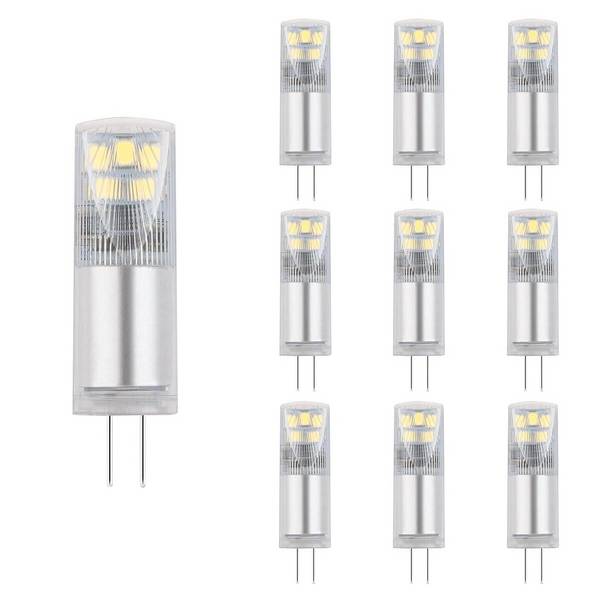 Modee LED Insteeklamp G4 Helder - 1.8W 200lm 4000K - Neutraalwit - Vervangt 21W - 12V - 10 stuks