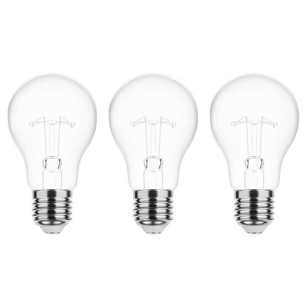Technik Gloeilamp C35 E27 Helder - 100W 1250lm 2700K - Warmwit Dimbaar - 3 stuks