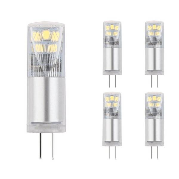 Modee LED Insteeklamp G4 Helder - 1.8W 200lm 4000K - Neutraalwit - Vervangt 21W - 12V - 5 stuks
